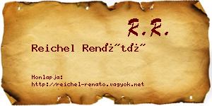 Reichel Renátó névjegykártya
